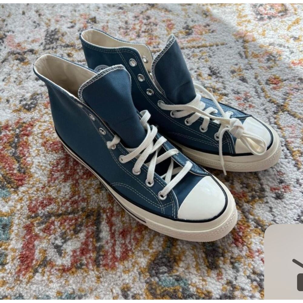 Mens Blue Converse - Chuck Taylor Hi Top Size 9.5